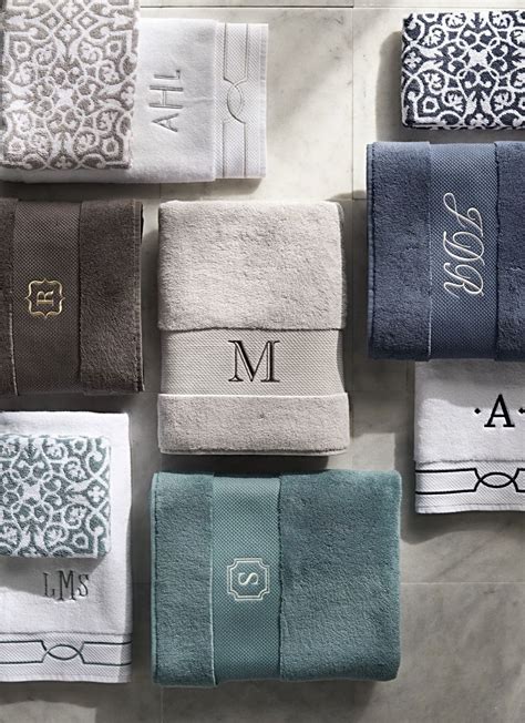 Resort Cotton Bath Towels | Frontgate | Monogrammed bath towels, Monogram towels, Luxury towels