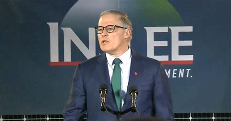 What has Jay Inslee done on climate change as governor? - CBS News