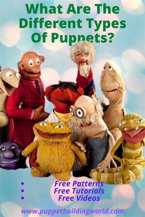 What Are The Different Kinds Of Puppets? | Puppets, Puppet patterns, Glove puppets