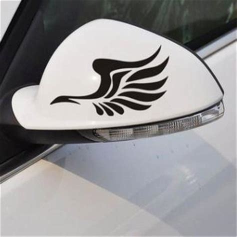 Cheap 1 Pair Rearview Mirror Wing Car Stickers Reflective Car Stickers ...