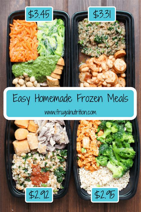 How to Meal Prep Freezer-Friendly Foods | Frugal Nutrition