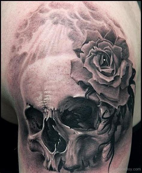 Rose Skull Tattoo | Tattoo Designs, Tattoo Pictures