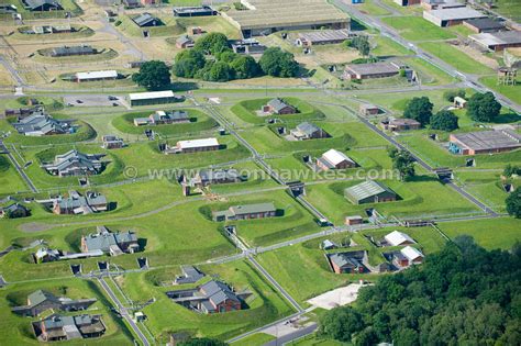 Aerial View. ROF Glascoed, Wales . Jason Hawkes