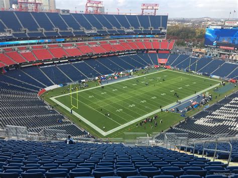 Section 320 at Nissan Stadium - Tennessee Titans - RateYourSeats.com