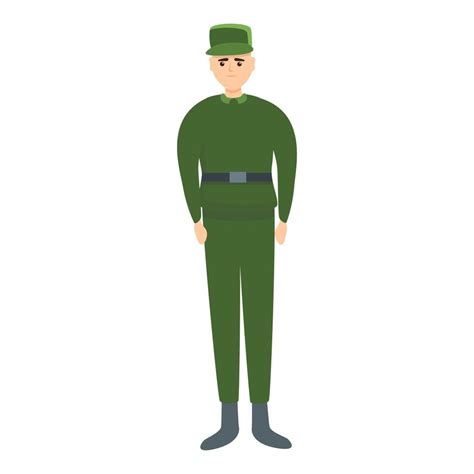 Military uniform icon, cartoon style 14361307 Vector Art at Vecteezy