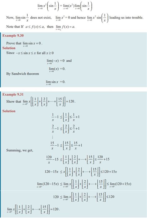 Sandwich Theorem - Definition, Solved Example Problems | Mathematics