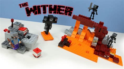 LEGO Minecraft The Wither Set 21126 Build and Review - YouTube