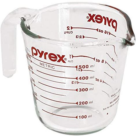 Pyrex Prepware Non-Porous Glass Liquid Measuring Cup