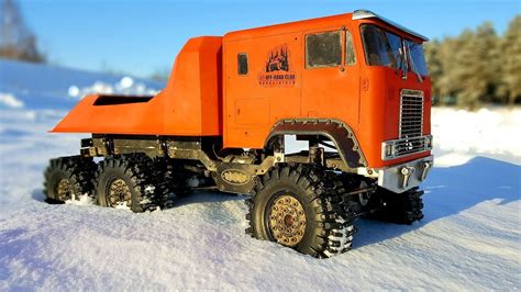 RC Truck OFF Road | Snow Adventures Globe Liner 6x6 (video 1 of 3) | RC ...