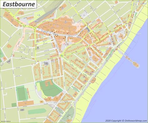 Eastbourne Maps | UK | Discover Eastbourne with Detailed Maps