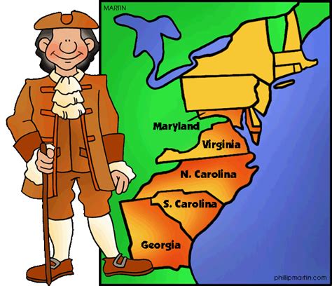 Southern Colonies Info - The 13 Original Colonies