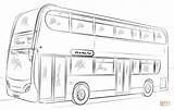 Double Decker Bus Coloring Page  Free Printable Coloring Pages sketch template
