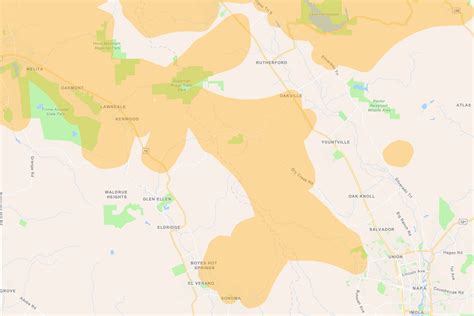 PG&E power shutoff maps Oct. 23 2019