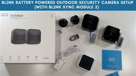 Blink Outdoor Battery Powered Security Camera System Setup! - YouTube