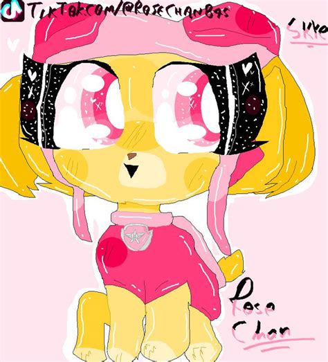 Skye (Paw Patrol) fanart by rosechancuteart2022 on DeviantArt