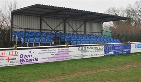 Lichfield City FC complete new stand ahead of Nuneaton Griff game – Lichfield Live