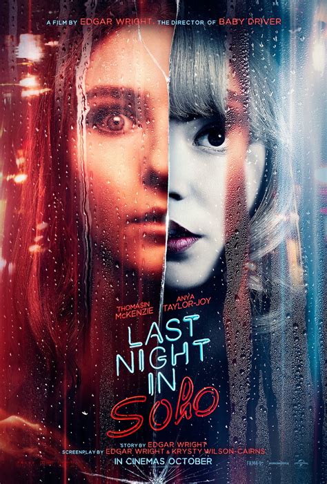 'Last Night In Soho' Poster Sets The Mood For Edgar Wright's ...