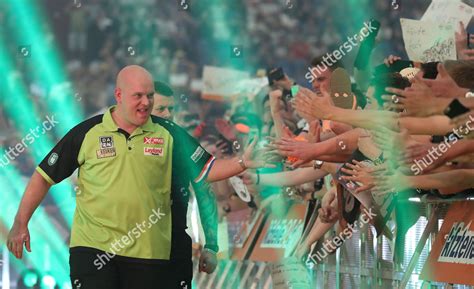 Michael Van Gerwen Netherlands Arrives His Editorial Stock Photo ...