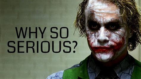 Heath Ledger Joker Why So Serious Scene