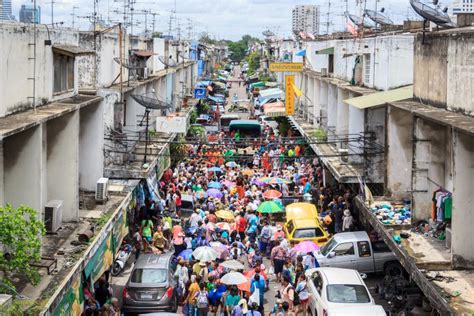 Khlong Toei community editorial stock photo. Image of street - 63254693