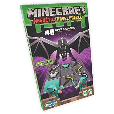 Minecraft Minecraft Magnetic Travel Puzzle Game Item | Minecraft Merch