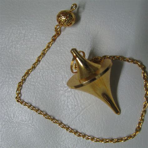 Pendulum Healing Dowsing Metal - A1080 - Aadhyathmika Kendra Chennai