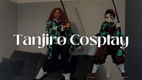 Tanjiro Cosplay Costume Review | Dara Does Demon Slayer - YouTube