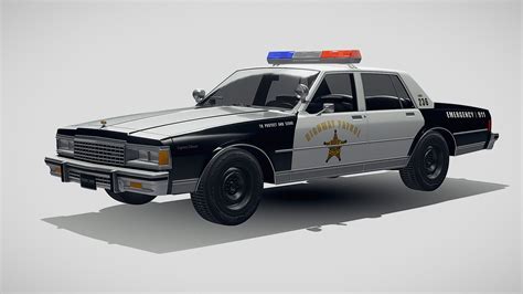 Classic Police Car 1978 - Buy Royalty Free 3D model by SQUIR3D [d8c1c77 ...