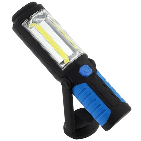 Super Bright COB+LED Magnetic Hand Torch Lamp Work Inspection Light ...