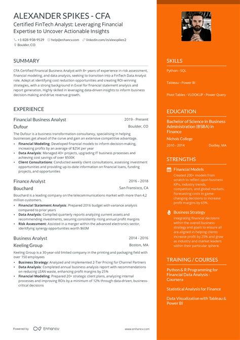 Chronological Resume Template