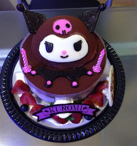 Kuromi cake in 2022 | Cake, Cake design, Desserts