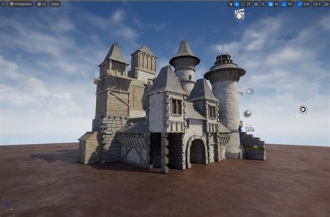 ArtStation - 3d Castle (WIP)