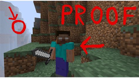 REAL HEROBRINE SIGHTING 100% PROOF - YouTube