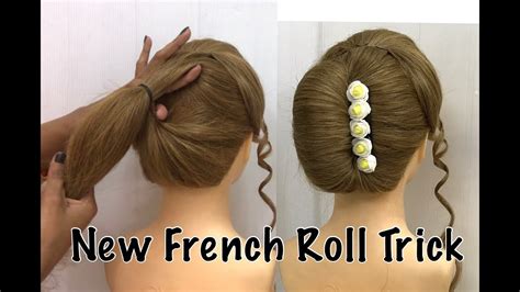 Indian Hairstyle French Roll - Wavy Haircut