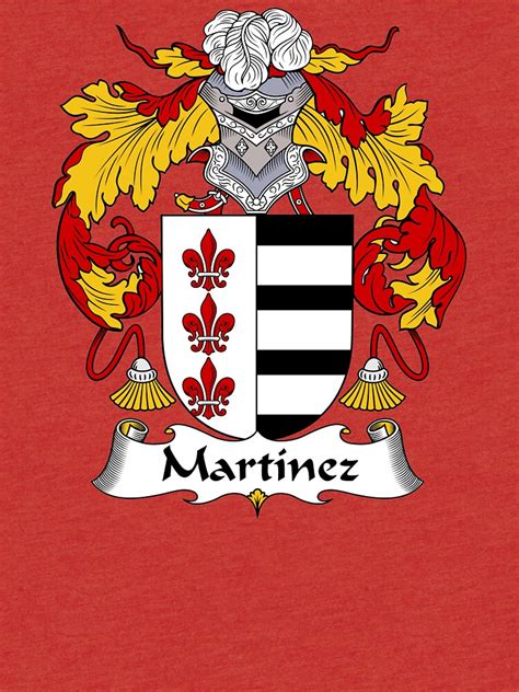 "Martinez Coat of Arms/Family Crest" T-shirt by carpediem6655 | Redbubble