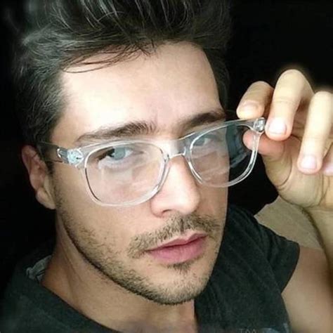 2018 Retro men's Transparent glasses clear lenses PC Comotuer Square e – eosegal | Glasses ...