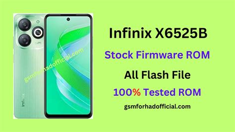 Infinix X6525B Flash File – 100% Tested ROM