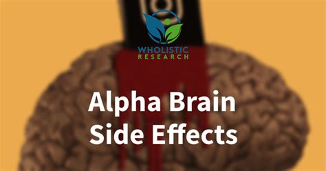 Onnit Alpha Brain Side Effects & Adverse Reactions