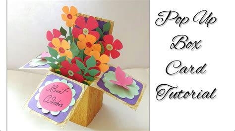 Pop Up Birthday Card tutorial | Handmade Greetings Card - YouTube