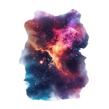 Vibrant Nebula With Stars Formation, Colorful, Nebula, Stars PNG Transparent Image and Clipart ...