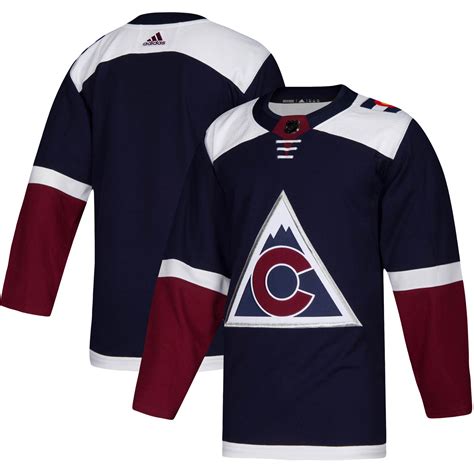 Men's Colorado Avalanche adidas Navy 2018/19 Alternate - Authentic Pro ...