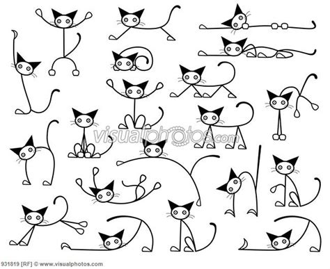 Cat Stick Figure Drawing at GetDrawings | Free download