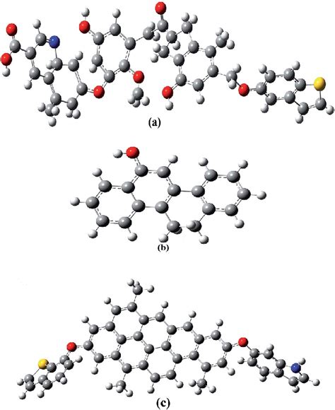 Structure of (a) lignite coal (C 39 H 35 O 10 NS) (b) bituminous coal... | Download Scientific ...