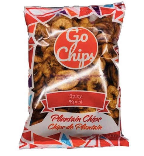 Ripe Spicy Plantain Chips - #1 Online African Grocery Store in Canada – Mychopchop