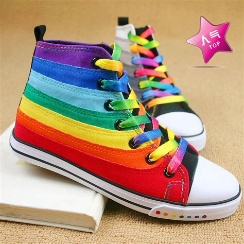 Rainbow sneakers - rainbows Photo (37463976) - Fanpop