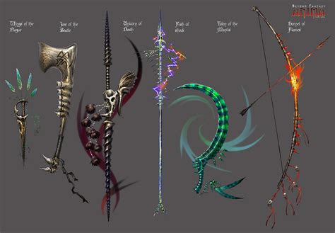 Anima: Bone weapons by Wen-M on DeviantArt