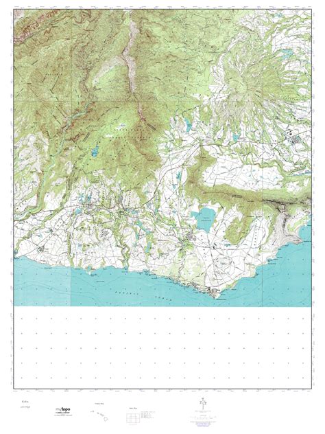 MyTopo Koloa, Hawaii USGS Quad Topo Map