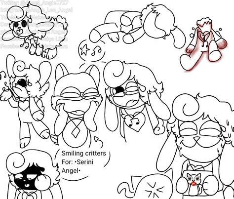 Smiling Critters Oc Doodles by AngieNakamura on DeviantArt