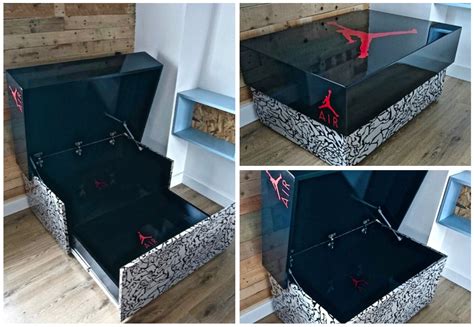 Nike Jordan XXXL Shoe Box Storage Chest Design | Shoe box storage, Shoe box diy, Jordan shoe box ...