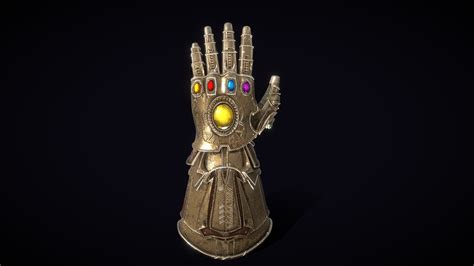 Thanos Infinity Gauntlet by DGOBR - 3D model by dgonlinebr [8560b25] - Sketchfab